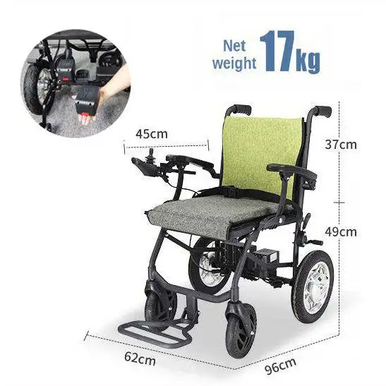 Latest out door power wheelchair motor kits with joystick electric car for wheelchair floding electric wheelchair