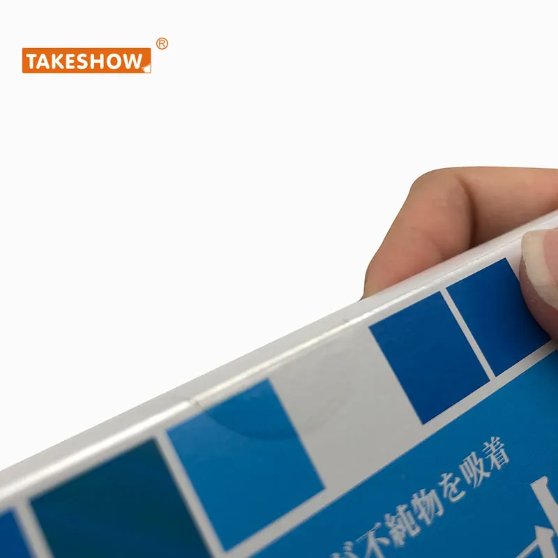 Transparent label, adhesive vinyl sticker ,top grade clear sticker 40mm/4cm