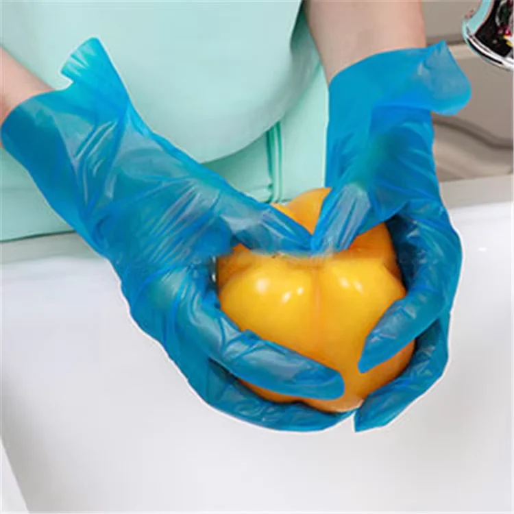 Wally plastic gloves TPE Disposable Gloves Thermoplastic Elastomer Poly Gloves