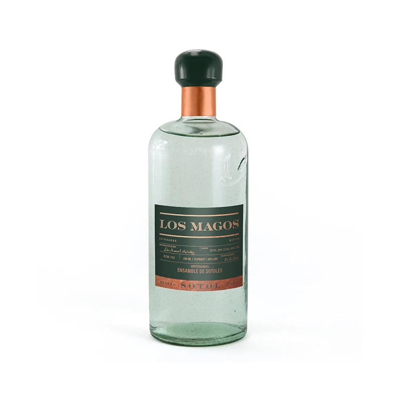 Mexico Sotol Los Magos Blanco Premium 750 Ml Mezcal Agave Tequila Liquor Manufacturing Supplier