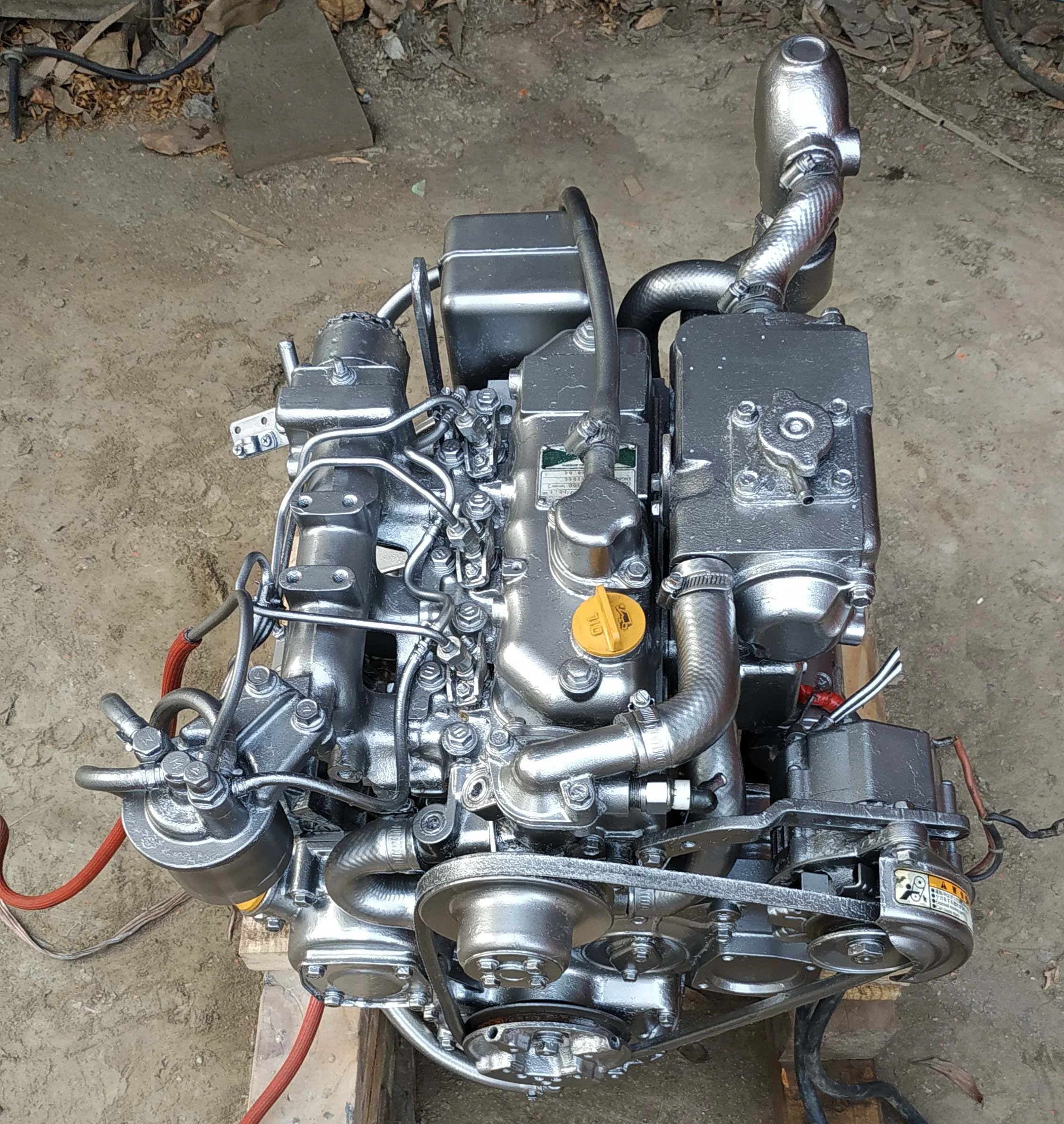 Boat Engine Yanmar 3JH30A 3 cylinders engine for sale good quality inboard diesel motor 2900 rpm electric starting system