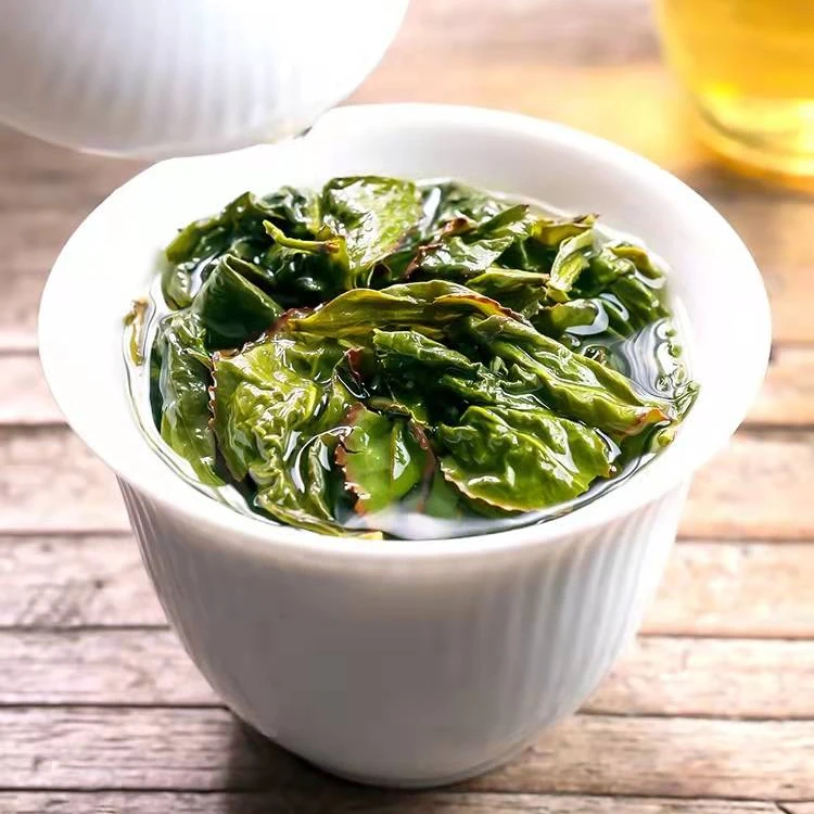 Anxi Tie Guan Yin Oolong Tea Loose Leaf Chinese Tieguanyin Iron Goddess of Mercy Fujian Wu Long Green Ti Kuan Yin Oolong Tea