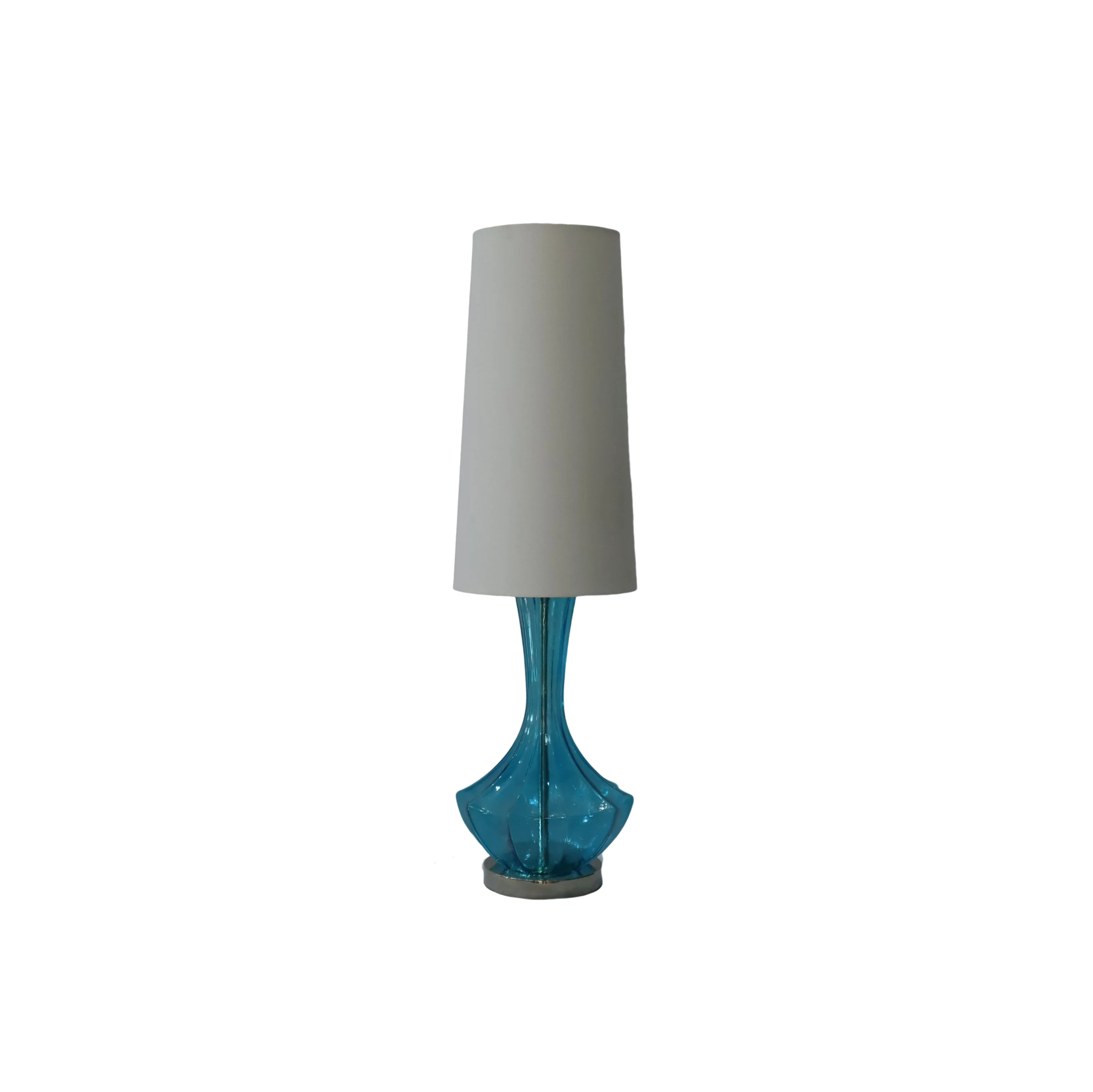 Table lamps luxury home decor lamps blue glass table lamps