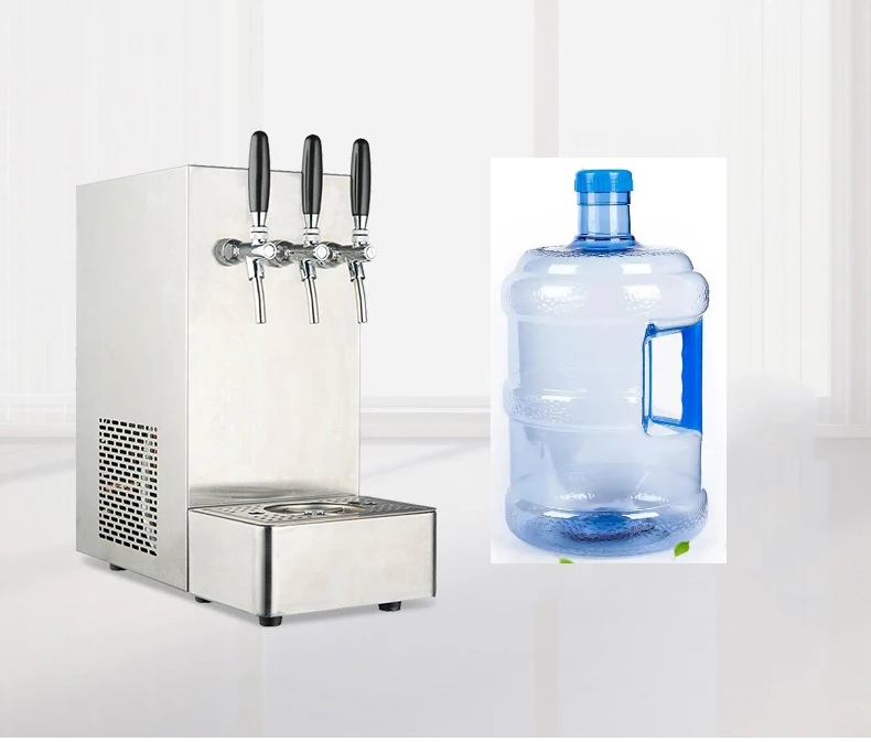 Myteck Customized Commercial Soda Carbonated Chilled Water Maker Dispenser Compressor Sparkling Water Maker Machine