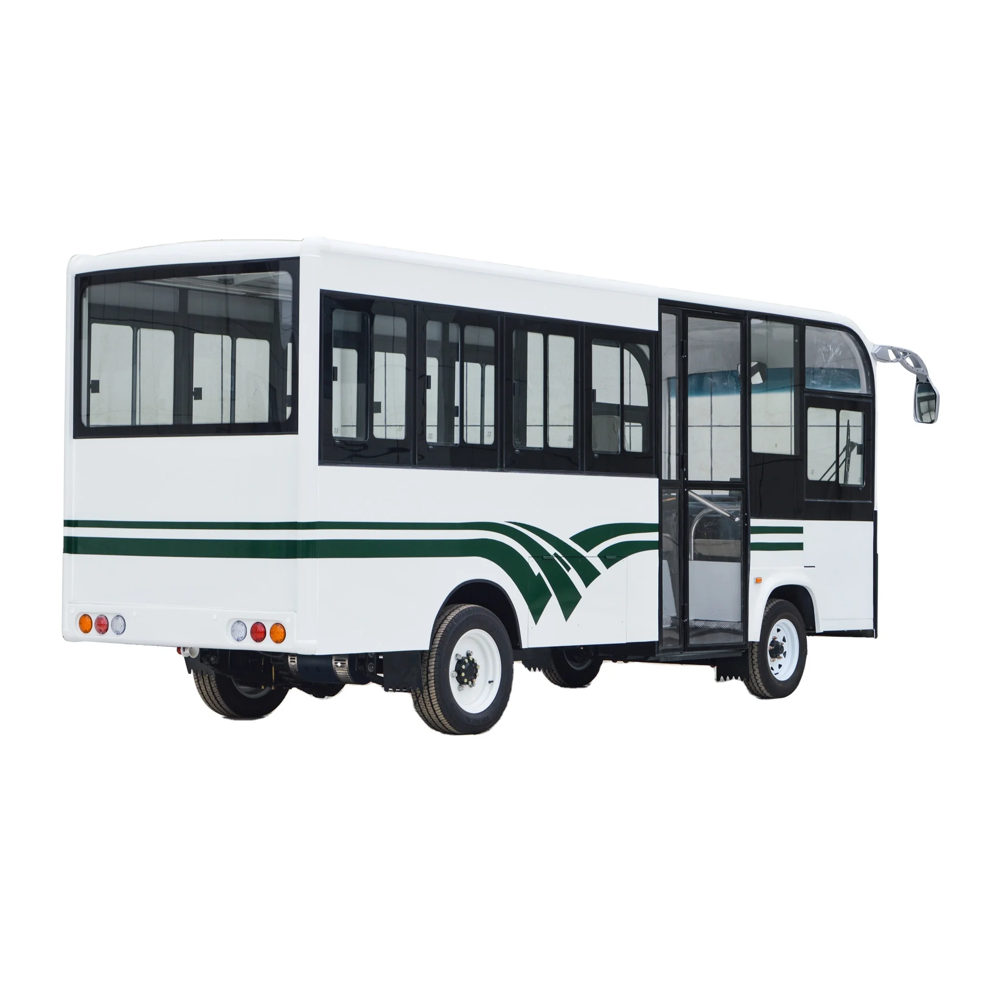 Sale of 22 seat electric low speed sightseeing bus resort hotel reception car  electric bus