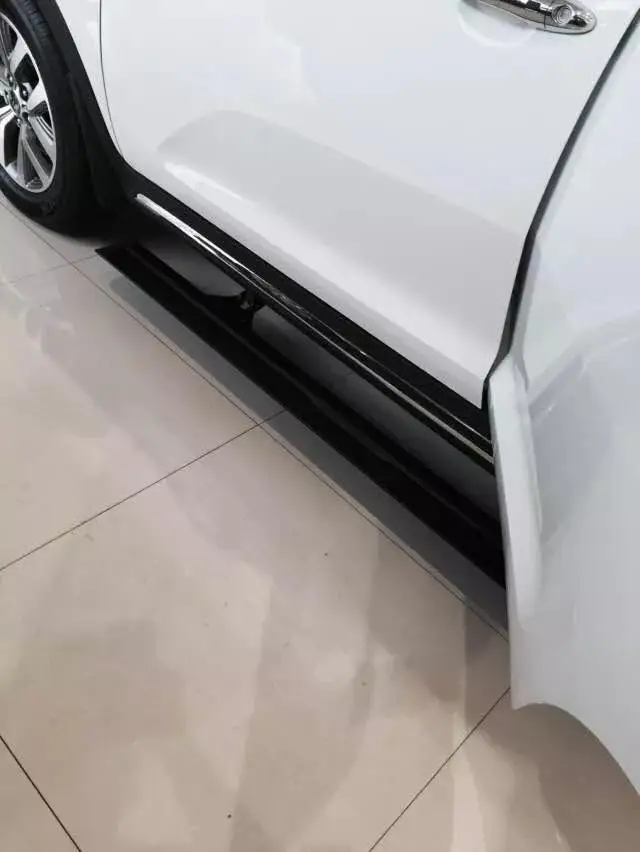 Электрический боковой ступенчатый поднос из углеродного волокна с принтом для Kia Sportage R