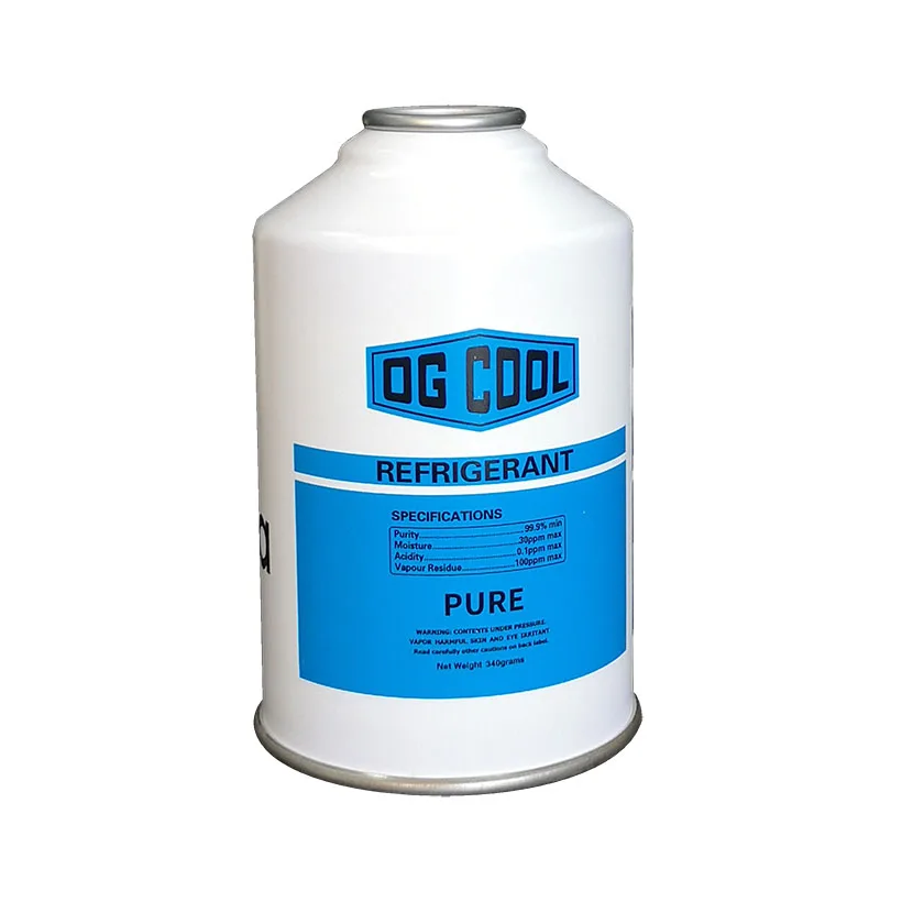 12oz refrigerant can for packing R12 r134a r600 r22 r290 refrigerant gas