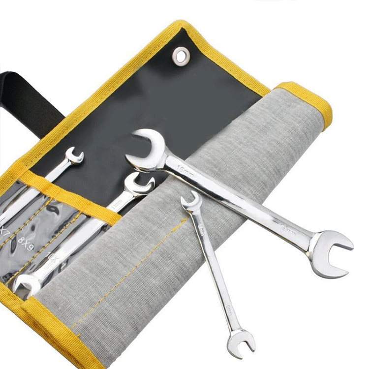 Car Repair Tools Wholesale 12Pcs Gear Combination Wrench With Plastic Frame Fixed Head Spanner Ratchet Wrench  Tool Set