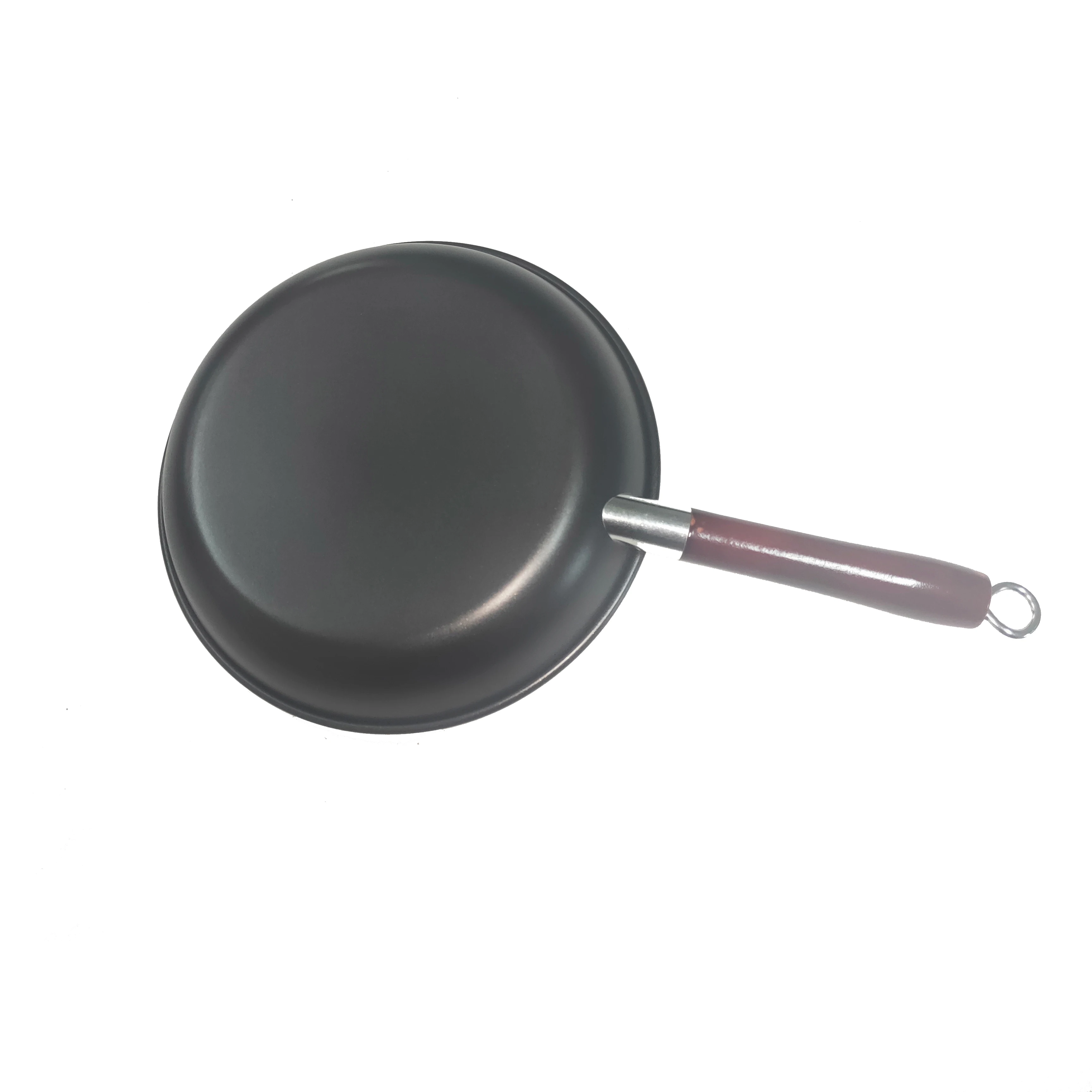 carbon steel fry pan set   marble coating non-stick frying pan
