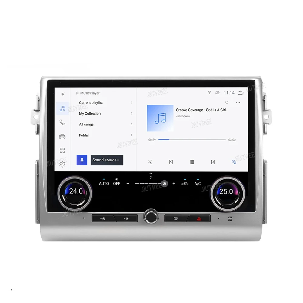 13.3 Inch carplay For Toyota cruiser FJ 2007-2024 car radio Touch Screen Car GPS Navigation Android 13  multimedia player