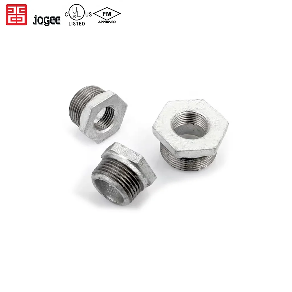 New Model Customized High-Quality Galvanized Threaded Bushing Reducer For Plumbing And Industrial Applications