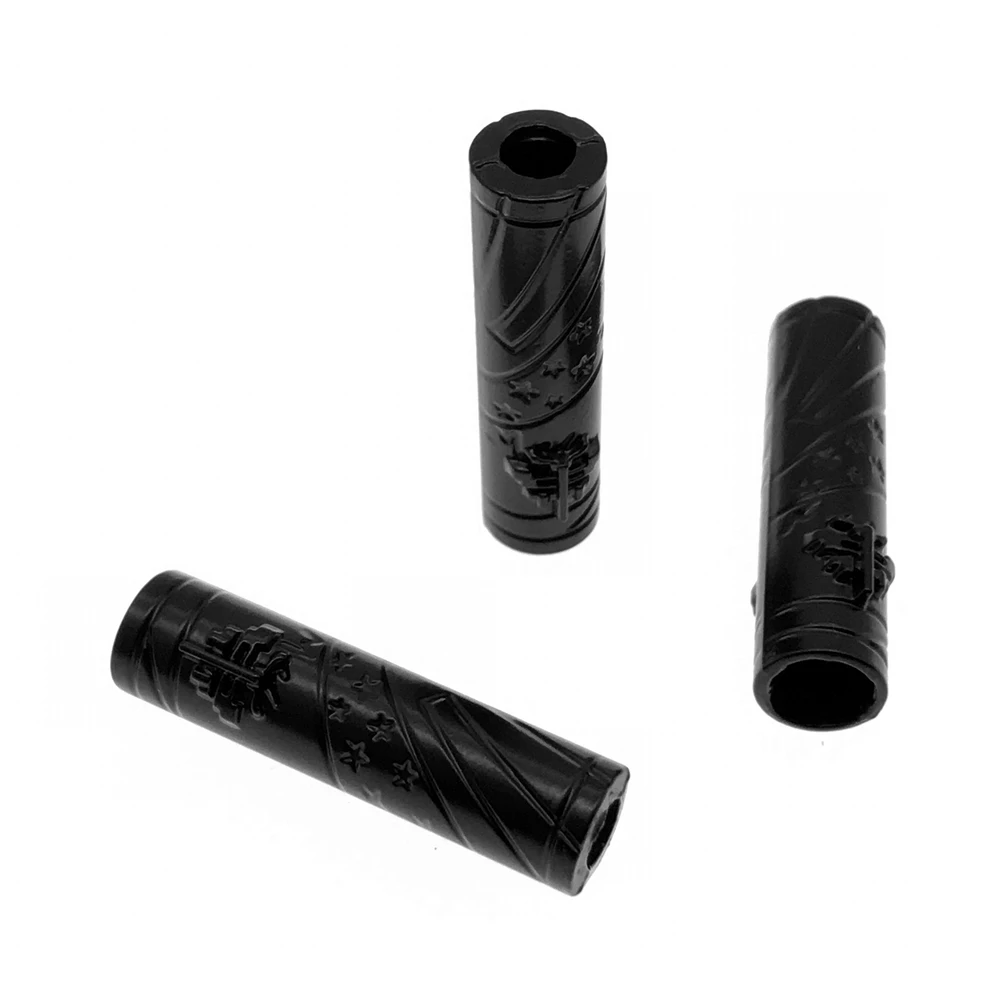 Black Color Plastic Paracord Cord Lock Clamp 2 Hole Toggle Clip Stopper Shoelace Cord Buckles Cord Lanyard Parts