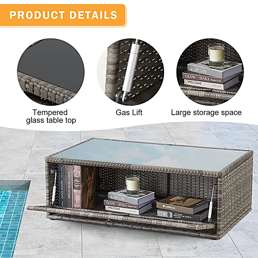 nordic synthetic rattan wicker rattan sofa garden outdoor furniture rattan set conversation set outdoor modern garden furniture