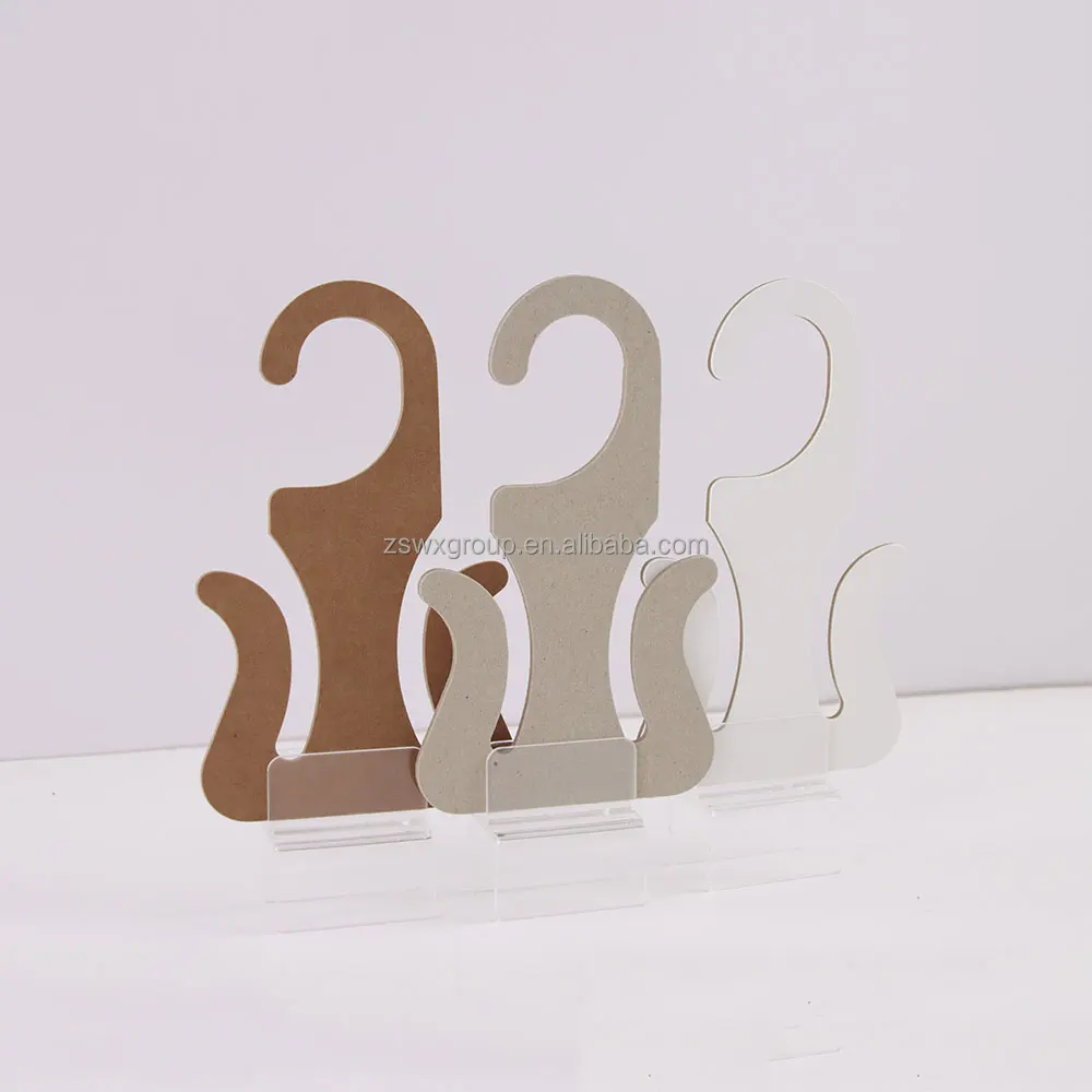 Wholesale High Quality Recyclable Slides Sandals Paper Cardboard Hanger Hook