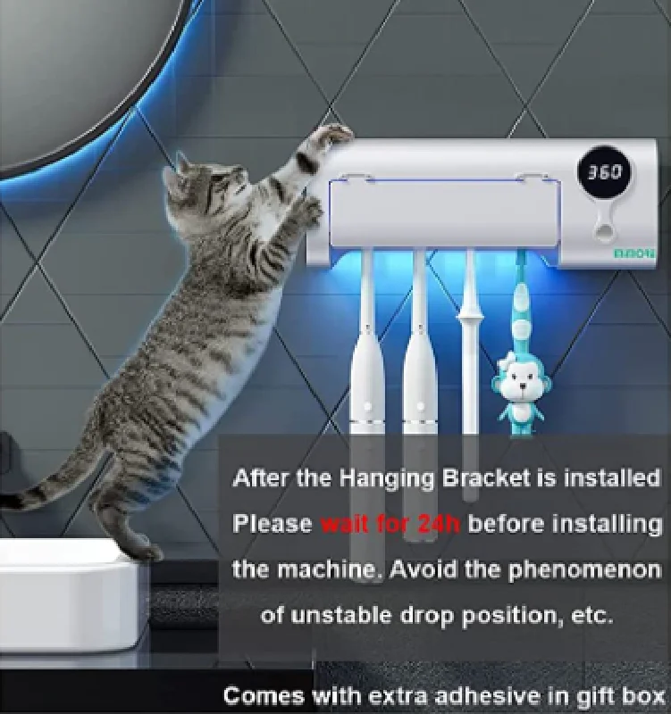 smart toothbrush holder with uv sterilizing toothbrush holder uv sterilizing uv sterilizing toothbrush holder