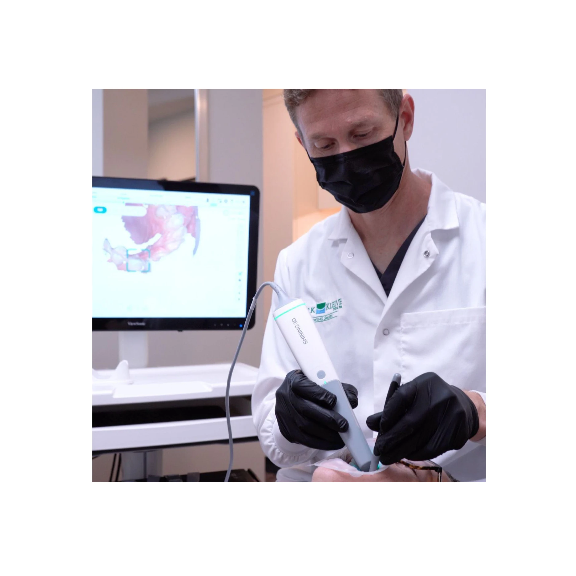 High precision intraoral scanner intraorales for orthodontic use Made in China shining dental intraoral scanner