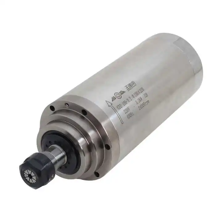ER11 round spindle motors cnc small bldc motor 500w 57mm spindle motor air cooled