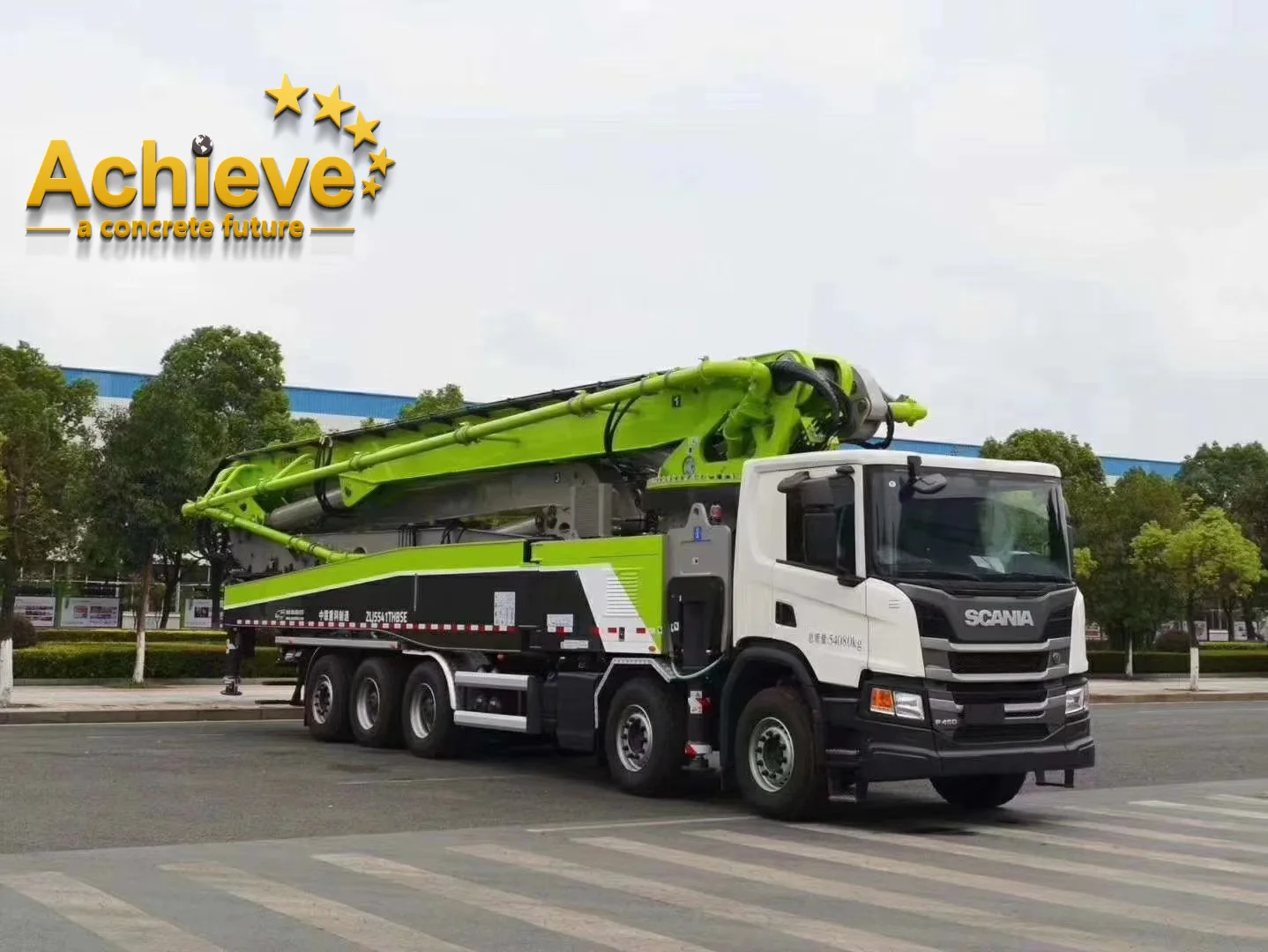 HOT SALE China Trade M67 meter Refurbished Pump Used zoomlion 67X-7RZ Diesel Cement Concrete Pump Truck
