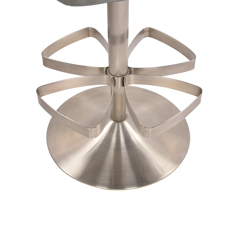 
Factory Supplying China Adjustable Swivel Aviation Counter Height Hydraulics Bar Stools With Backs 