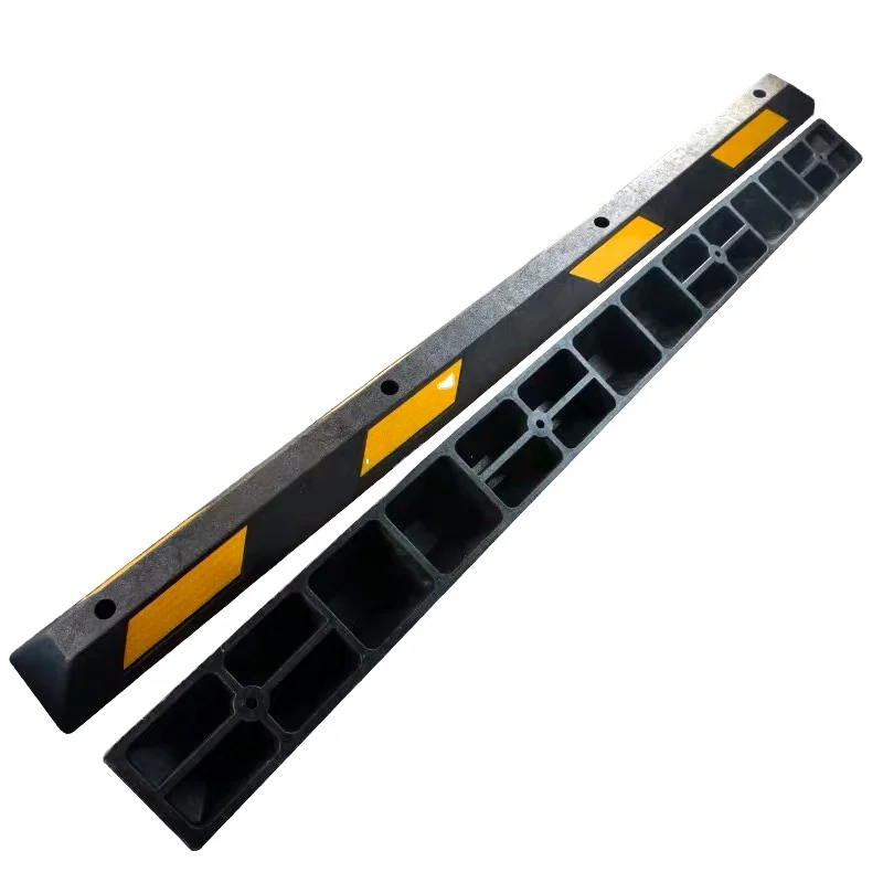 200 см Светоотражающие прочный стоянки гаража Противооткатная колодка грузовик резиновые колеса автомобиля фиксаторы уход за кожей лица