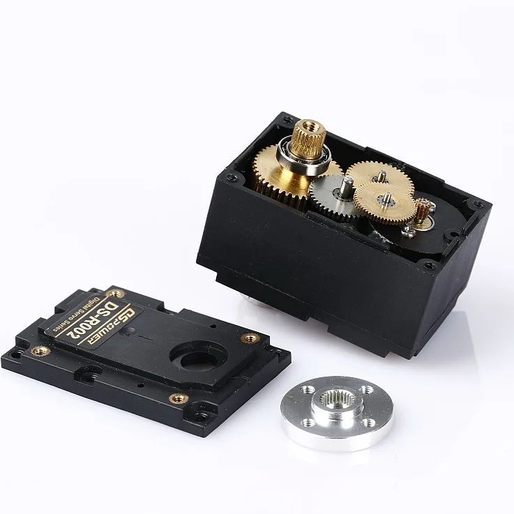 DS-R002 50 г Цифровой высокий крутящий момент электродвигатель постоянного тока Robot серво RC автомобиль моторов сервопривода 9G металлическими шестернями и высоким крутящим микро Серводвигатель Tower Pro
