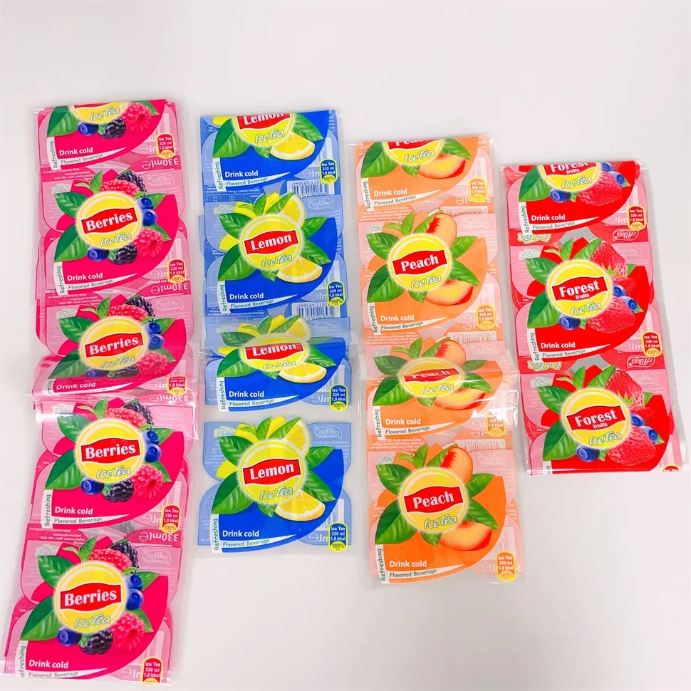 Custom Heat PVC PET Shrink Sleeve Labels for Juice Beer Cans and Water Bottle Shrink Wrap
