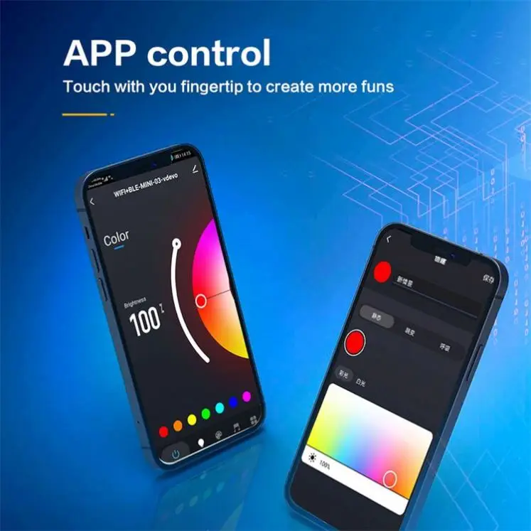 E-commerce Supplier 5m 10m 15m 20m 2835 IP65 Waterproof Flexible Ribbon Stripe DC 12V 5050 RGB LED Strips