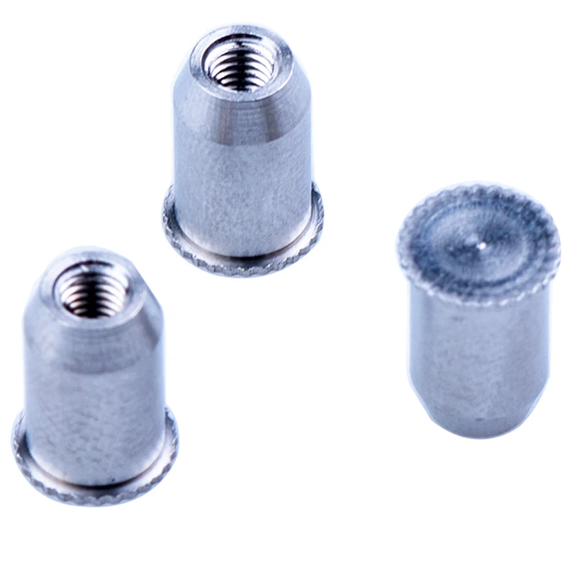 Stainless Steel Blind Hole Anti-slip Press Riveting stud Standoff CNC parts