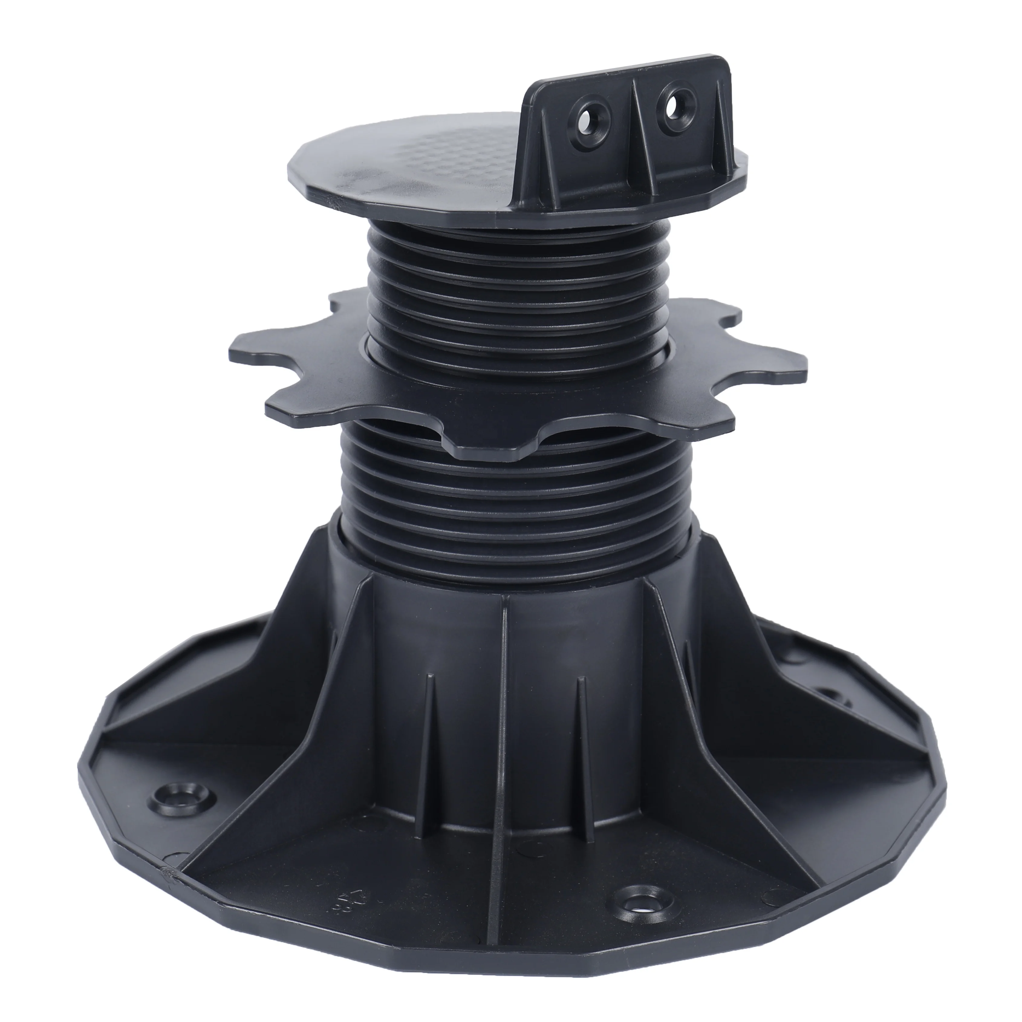 Adjustable Plastic Deck Support Raised Floor Pedestal XF-T203B-2 66-100 mm