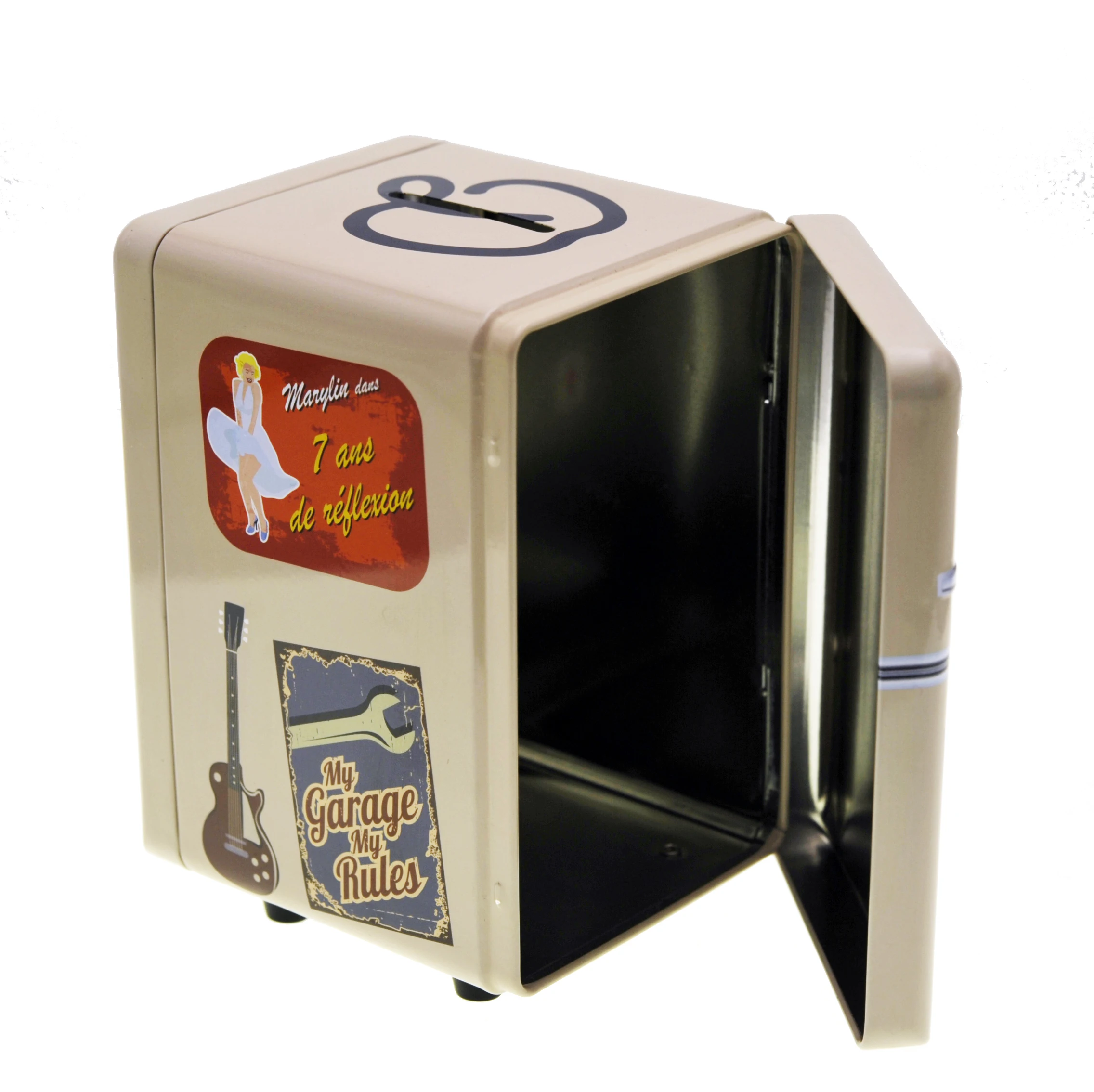 Rectangle Tin Can Coin Saving Tin Box Gifts boxes metal package