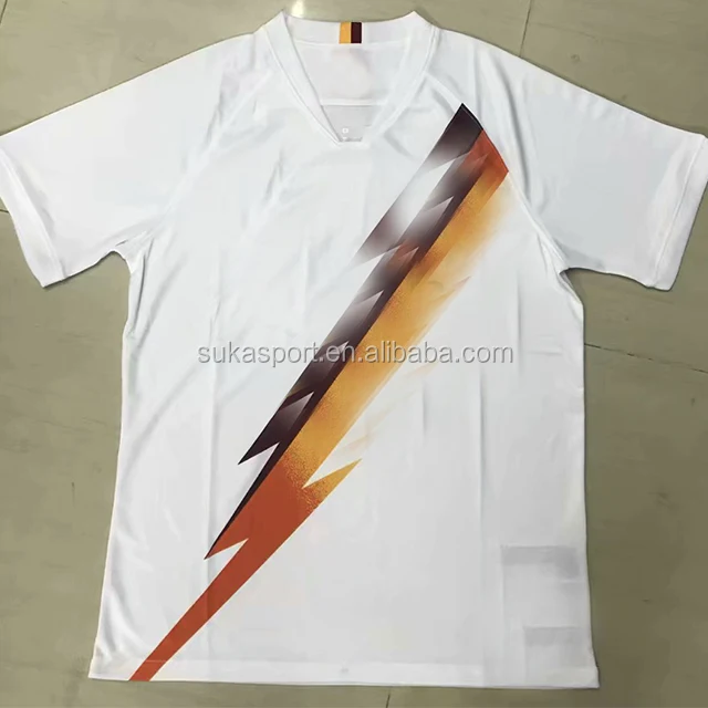 new dzeko jersey 19 20 season de rossi totti zaniolo home away men adult soccer jersey custom football shirt set