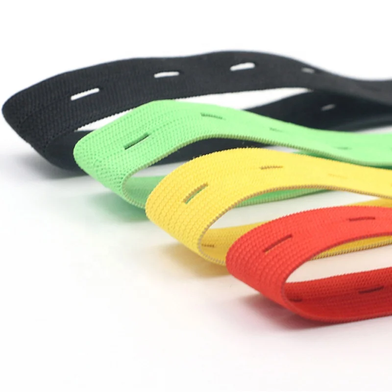 Knitting Elastic Band Tape with Button Holeunisexnhole Adjustable Elastic Band Extender Knitted Garment \ Jeans \ Shoes \ Bags\