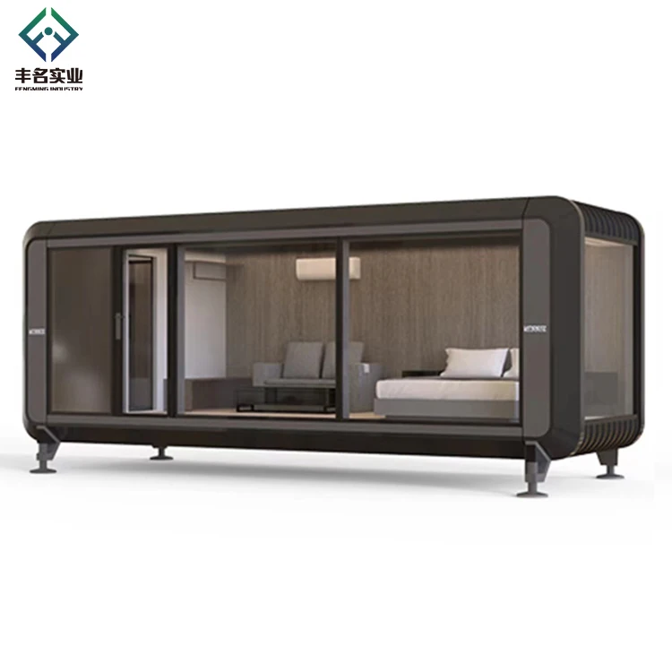 Высококачественный 20-футовый недорогой сборный дом контейнерный для гостиной