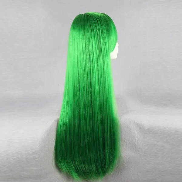 Wholesale Rance 9 The Helman Revolution Shizuka Masou Long Straight Green Cosplay Wigs
