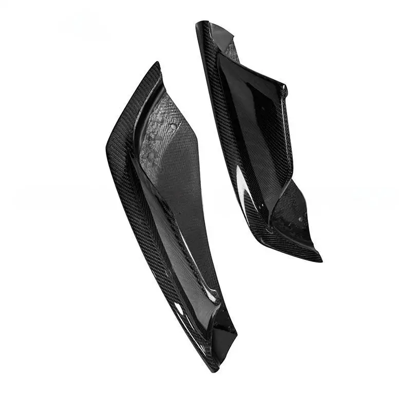 Real V carbon fiber rear lip rear corner auto parts 2019+ for Toyota Supra A90 A91 Bull Devilr