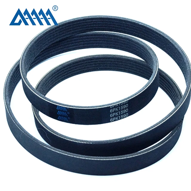 EPDM Rubber Transmission Pk Fan Belt Ribbed V Belt for Car