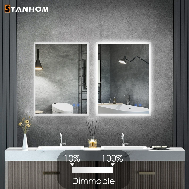 STANHOM Living Room Decorative Wall Infrared Mirror Panel Heater