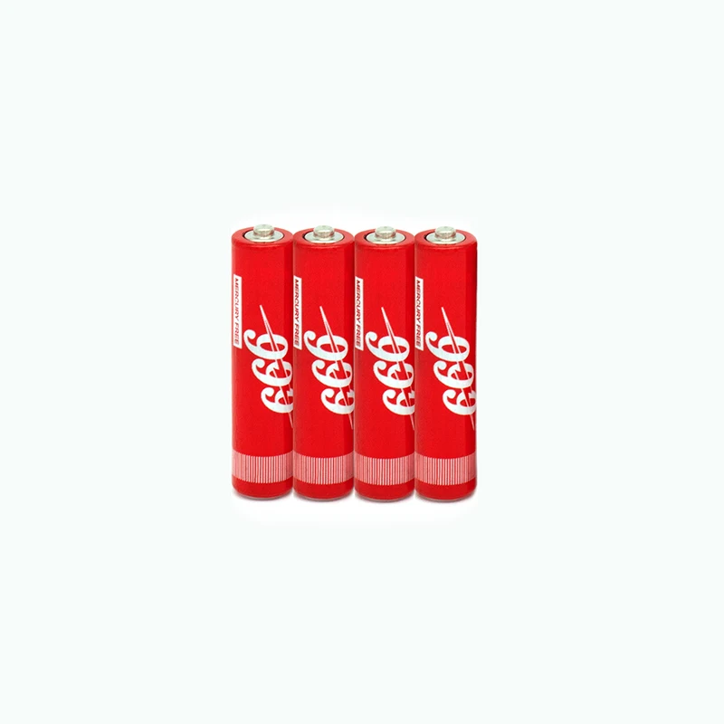 High-Performance R03 Size AAA UM4 Carbon Zinc Primary Dry Battery Low Cost for Sale