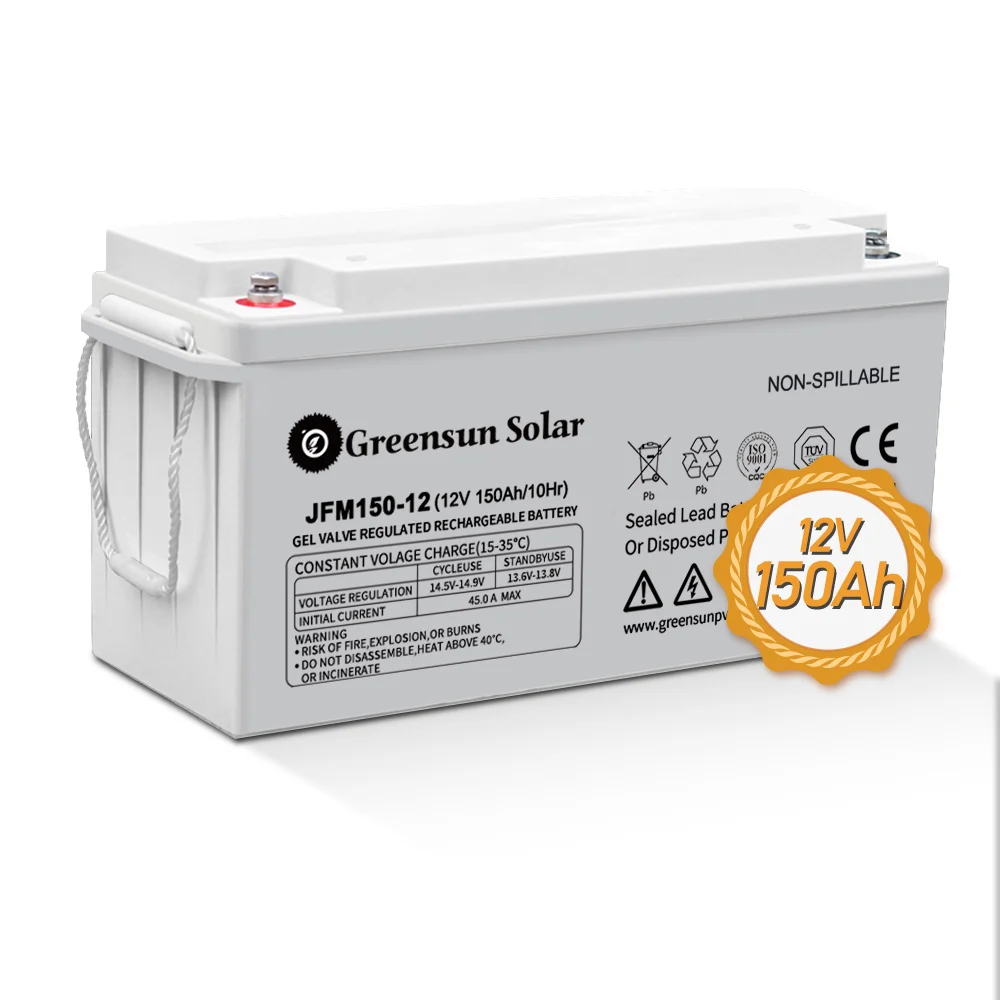 Лучшая цена AGM Gel 12 В свинцово-кислотная батарея 100ah 150ah 200ah 300ah для глубокого цикла домашняя хранения энергии