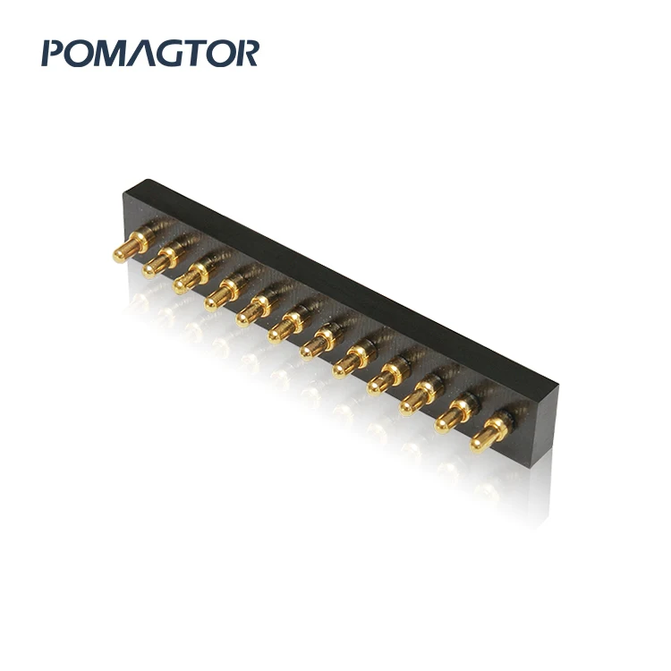 High Class Precision 12 Pin Pogo Pin Connector