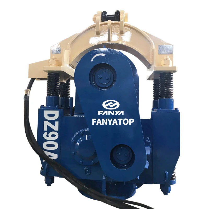 DZ60A electric vibro pile hammer for sheet pile