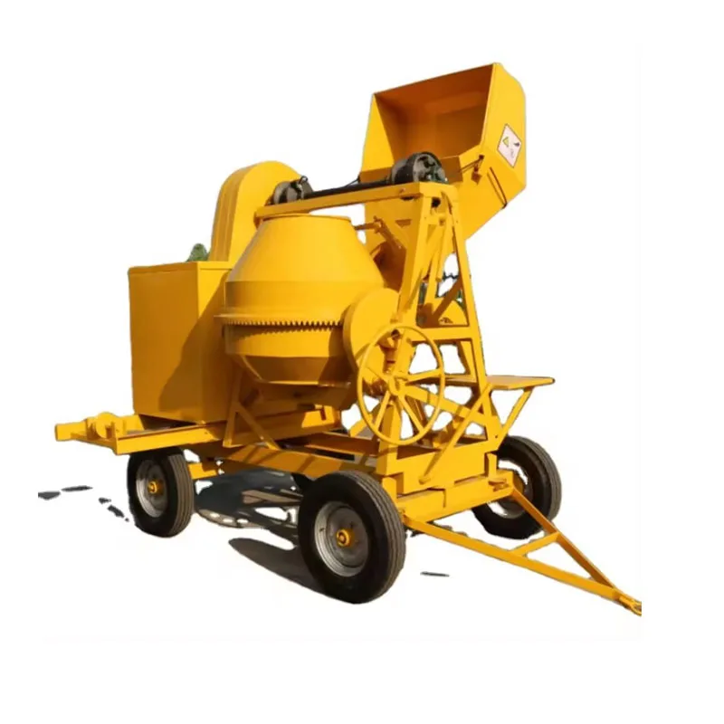CE&ISO approved concrete mixer hopper feeding concrete mixer tractor cement mixer for sale