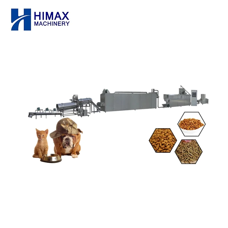 Low Cost dry cat food production line cat dog feed making machine Fish feed production equipment
