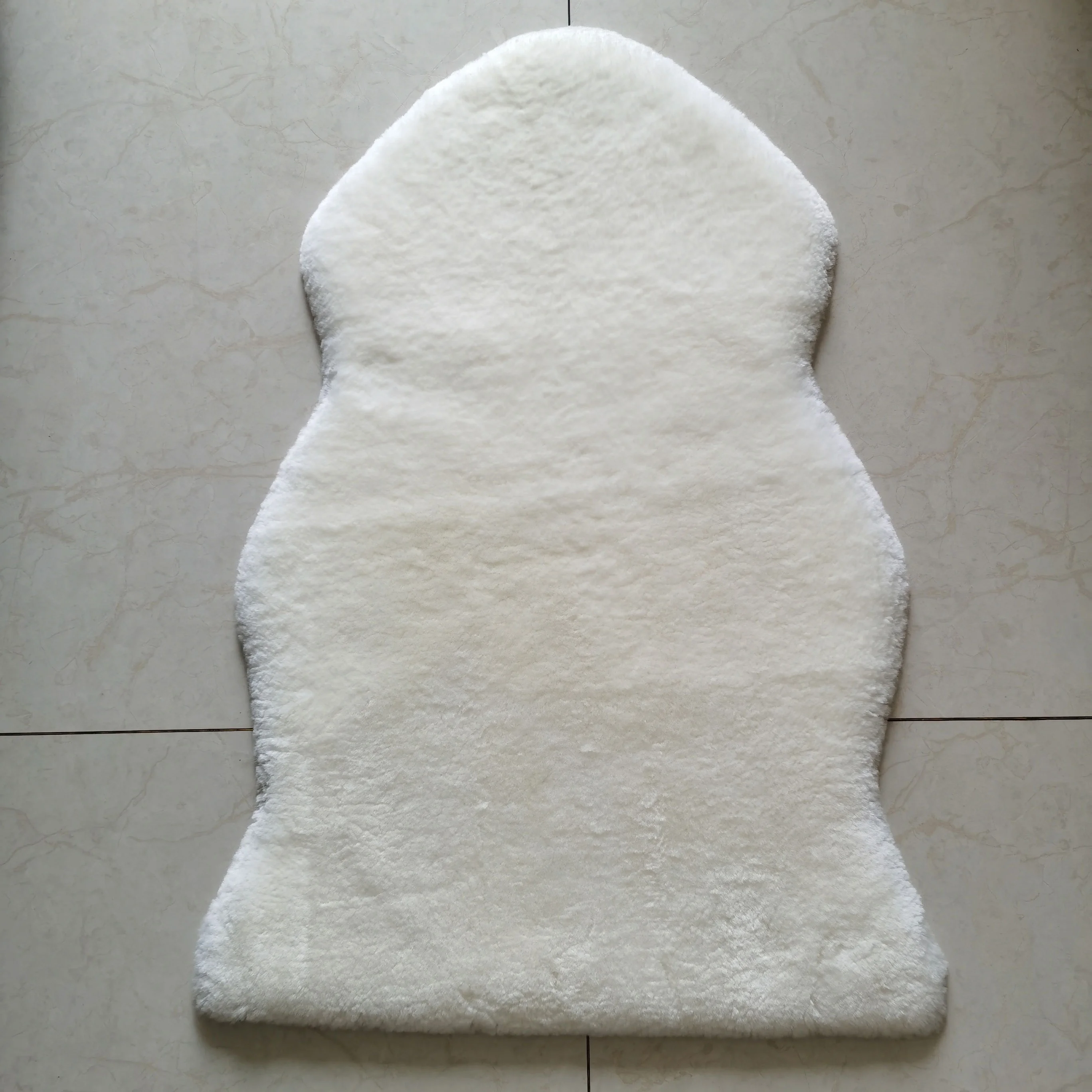 Natural White Comfortable Genuine Australian Sheepskin Fur Blanket Real Sheep Skin Rug sheepskin Fur Carpet for Hotel Home Car