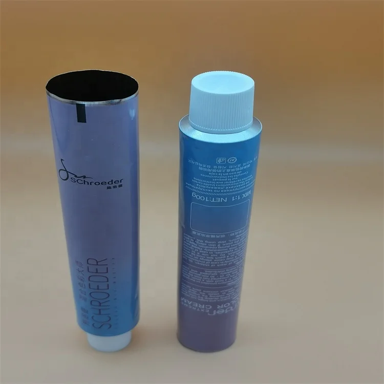 Aluminum Collapsible Tube For Care Cream, Cosmetic Aluminum Collapsible Tube, Women Face Cleaning Collapsible Tube