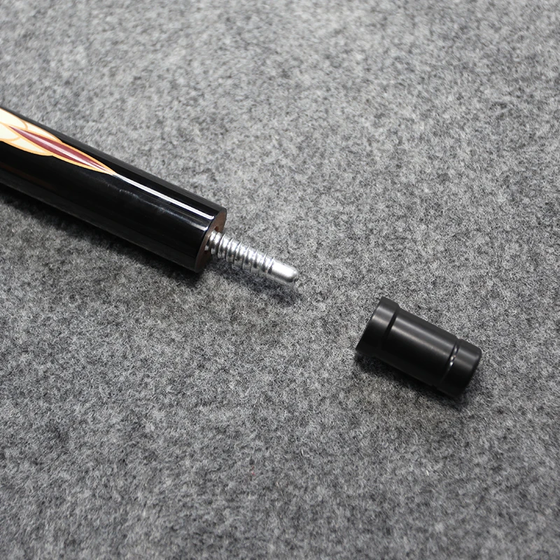 Professional Highly Accurate Graphite Carbon Fiber Cue 12mm Tips Billiards Snooker Pool Cues Stick 58' Length