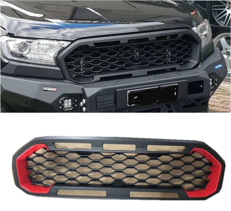 Автомобильный передний бампер решетка гриль для ford ranger t8 низкая версия пикап автомобиль 2018 2019