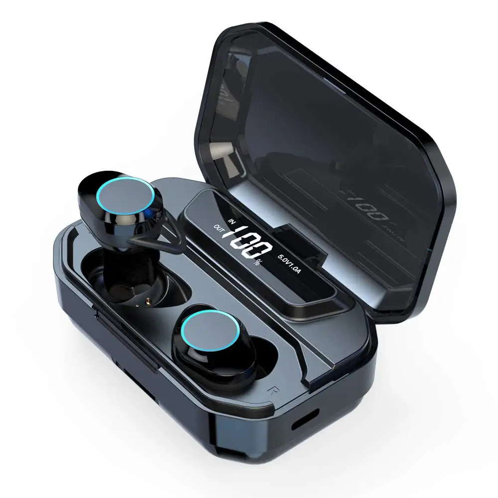 Водонепроницаемые Цифровые Беспроводные usb невидимые наушники и наушники type-c наушники-вкладыши с внешним аккумулятором