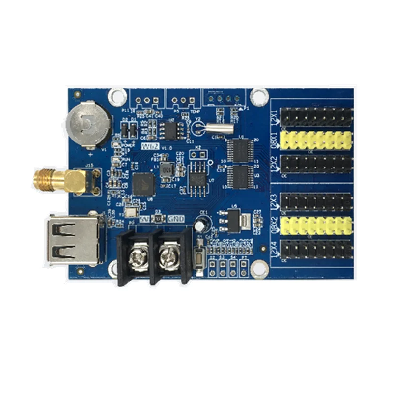 Высокое качество Новые Huidu продукта HD-W62 Wi-Fi светодиодный модуль/dual Core плата управления цветом