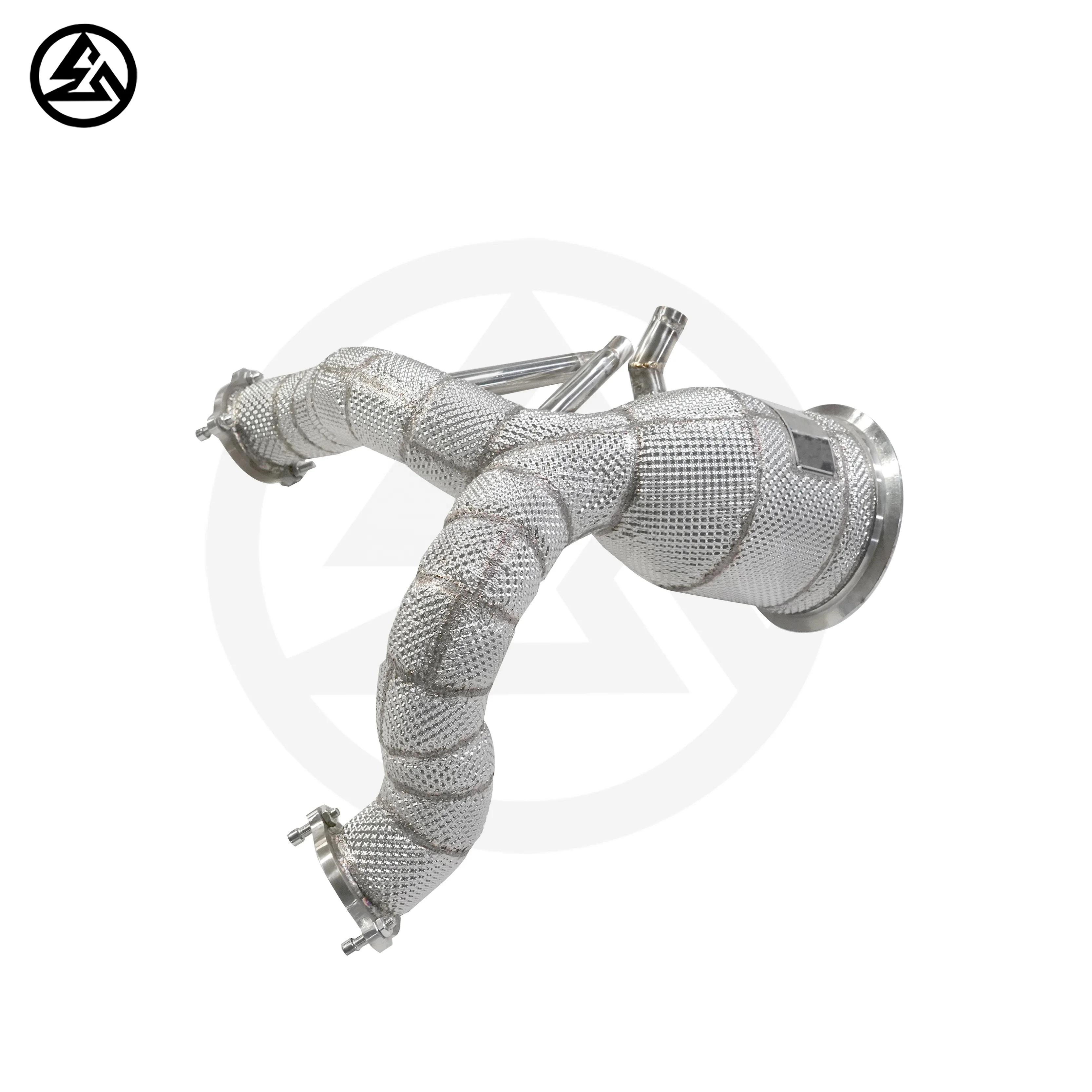CSZ Catted Downpipes автомобильные аксессуары для Audi Q7 Q8 3 0 T 2020-2023 выхлопной трубы агрессивная Настройка звука